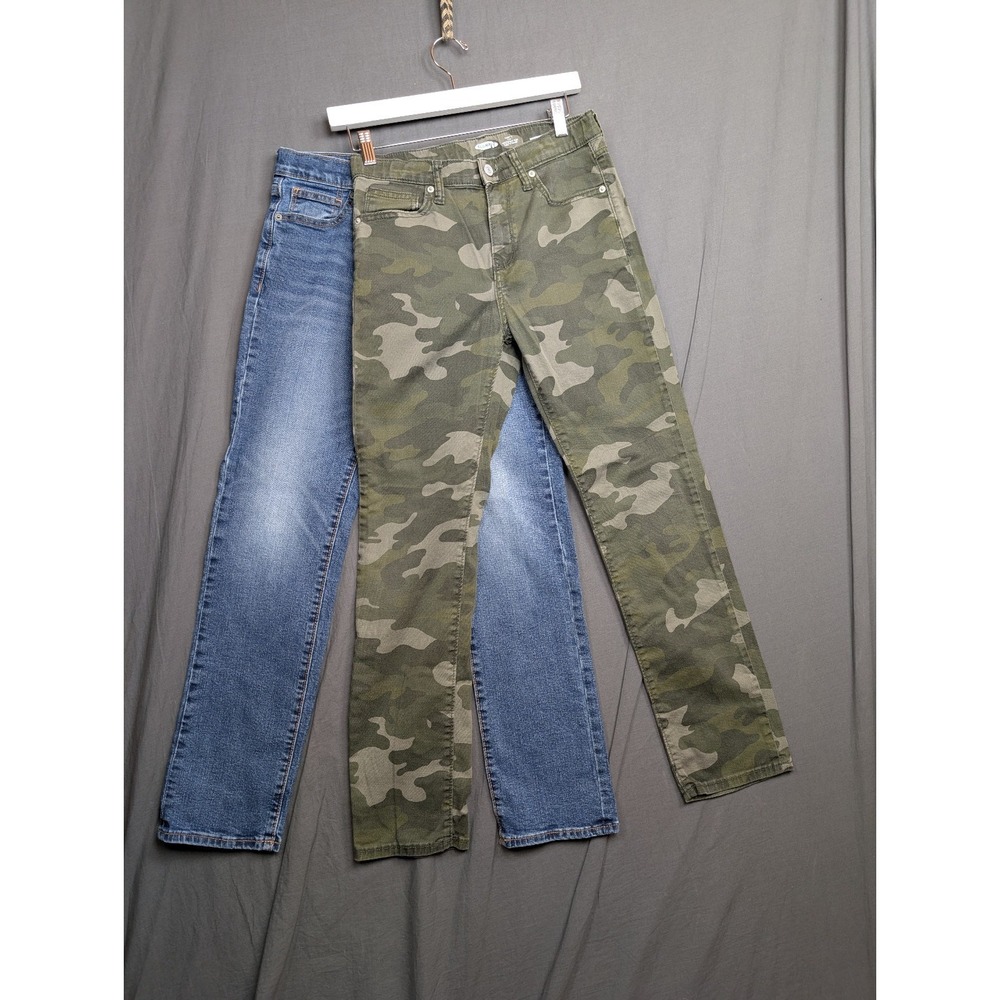 Old Navy‎ Karate Slim Kids Size 14 Jeans Denim/Camo